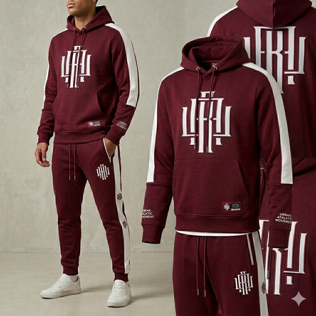 Urban Roots (Premium Burgandy Jump Suit)