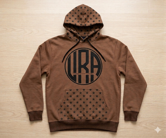Urban Roots Premium Hoodie Brown
