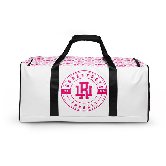 Urban Tote duffle bag in dark pink by Urban Roots, view 1