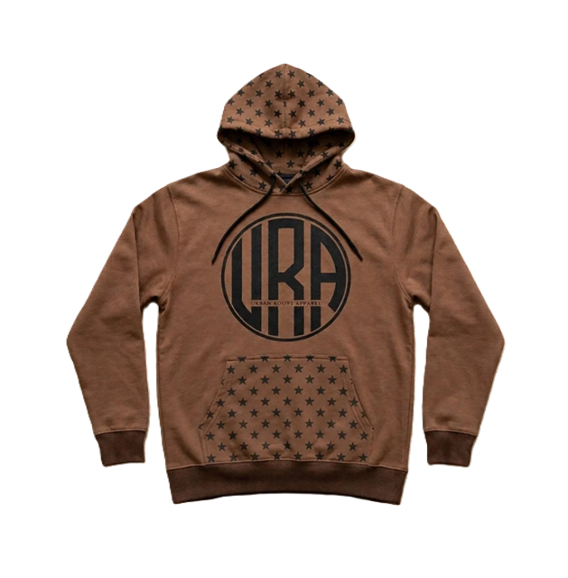 Urban Roots Premium Hoodie Brown