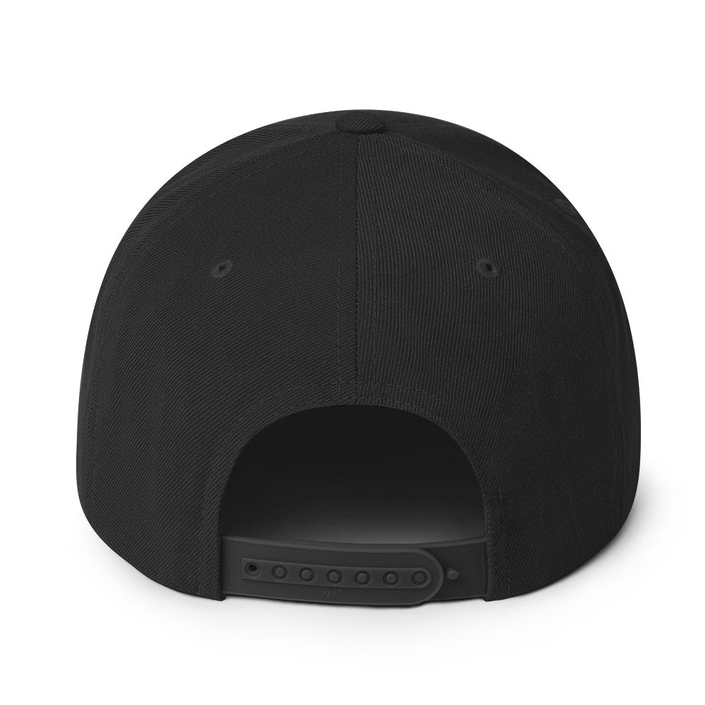 Balck/White Snapback Hat