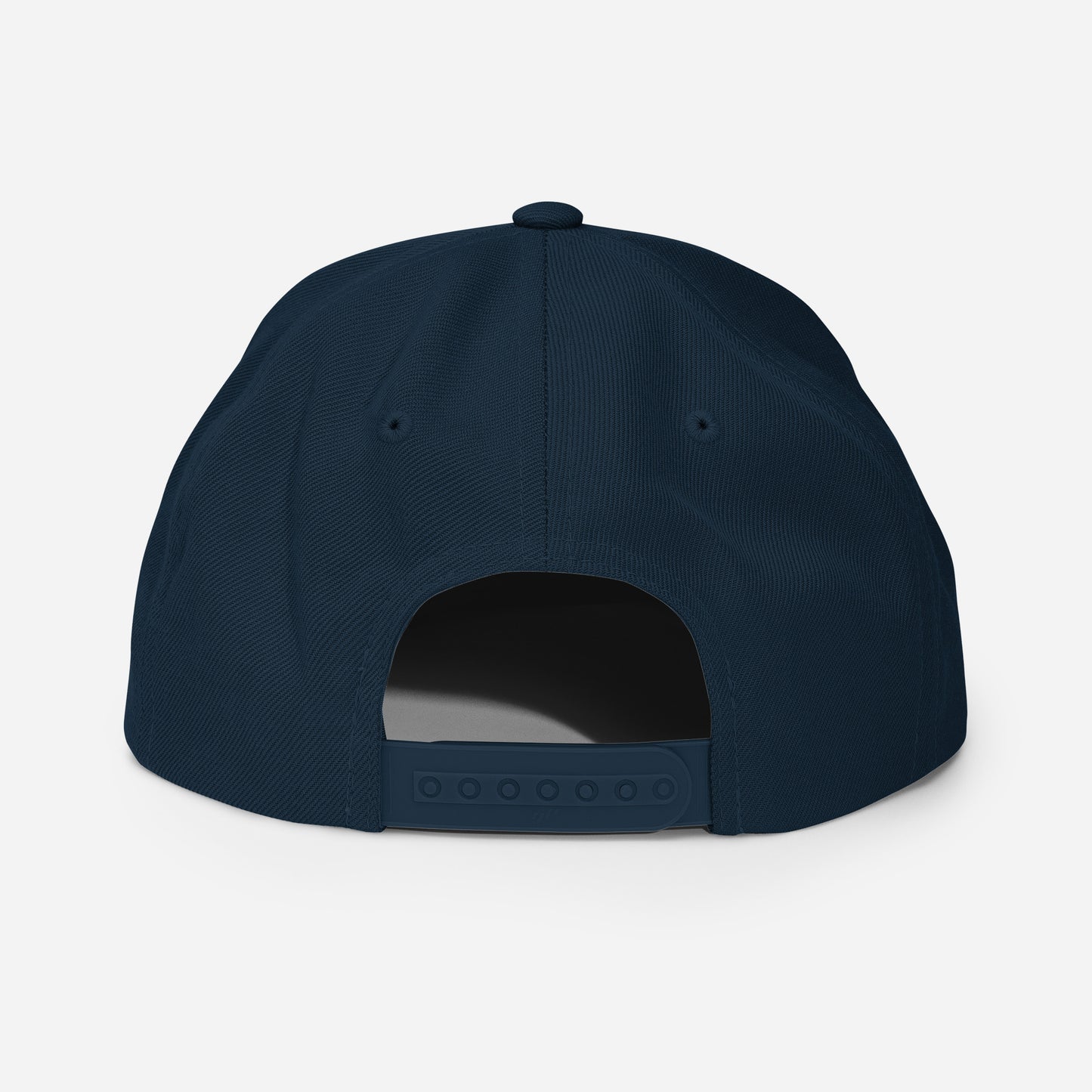 Navy/White Snapback Hat