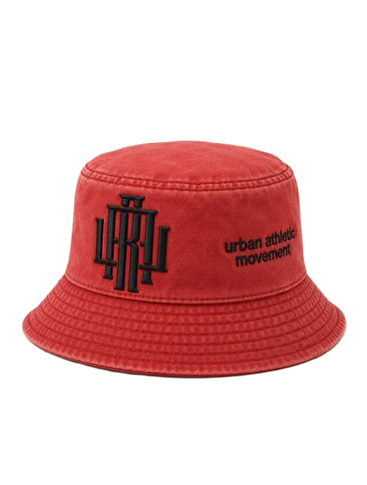 Urban Roots (Black/Red) Bucket Hat