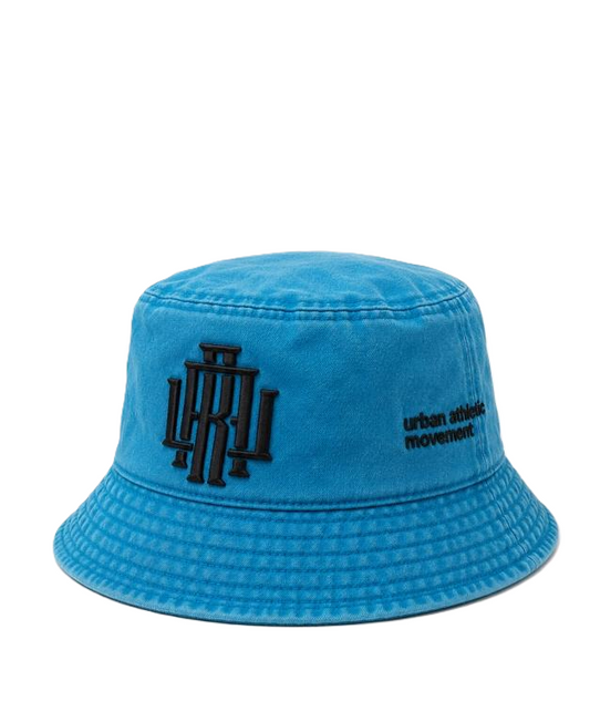 Urban Roots (Black/Light Blue) Bucket Hat
